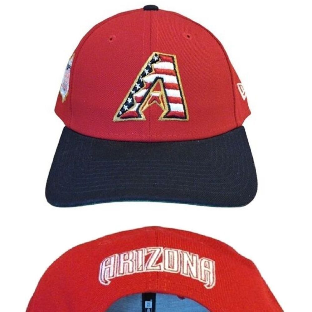 New Era 9Forty Red Arizona Diamondbacks Strap Back Hat